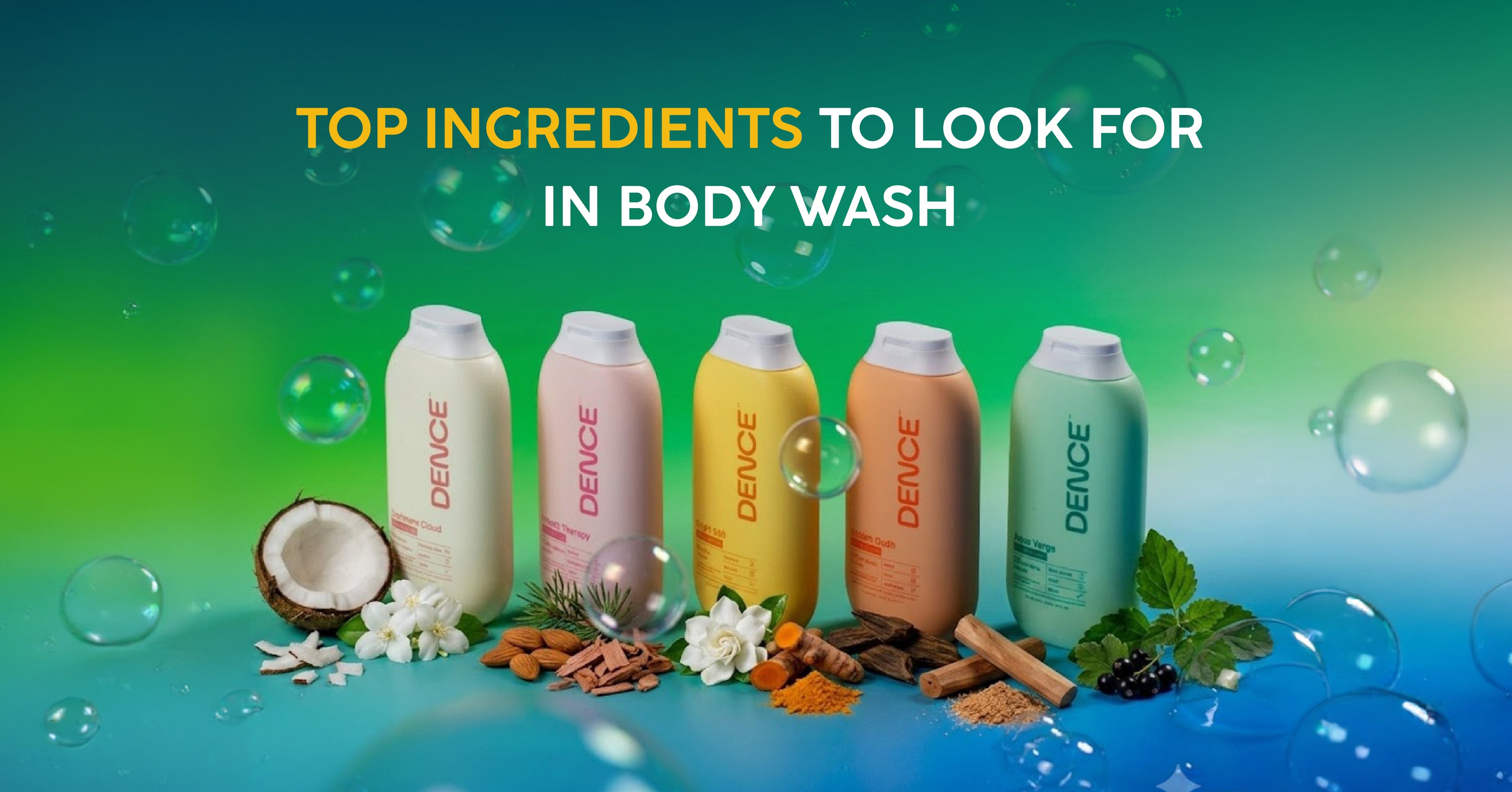 Top Ingredients to Look for in Body Wash