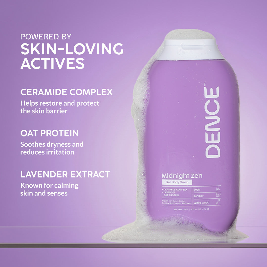 Midnight Zen Gel Body Wash | Ceramide & Skin Barrier Repair